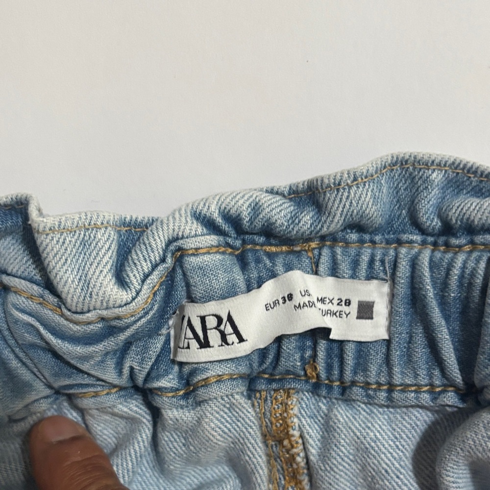Zara Sky Blue Denim Pants - Picture 7 of 11